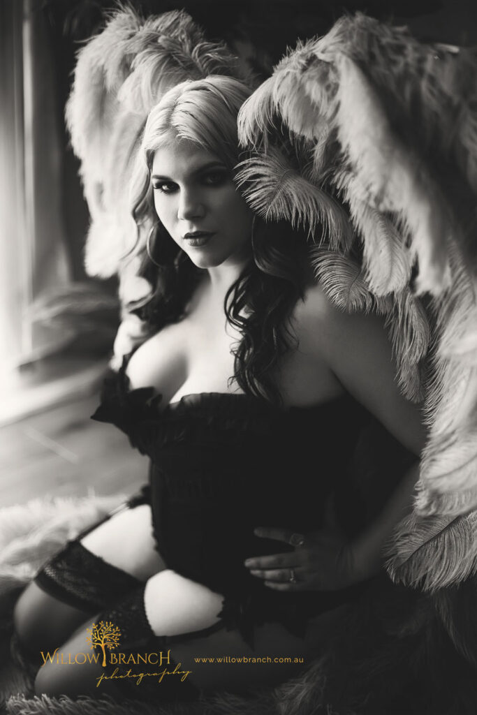 Angel Wing Boudoir Photography