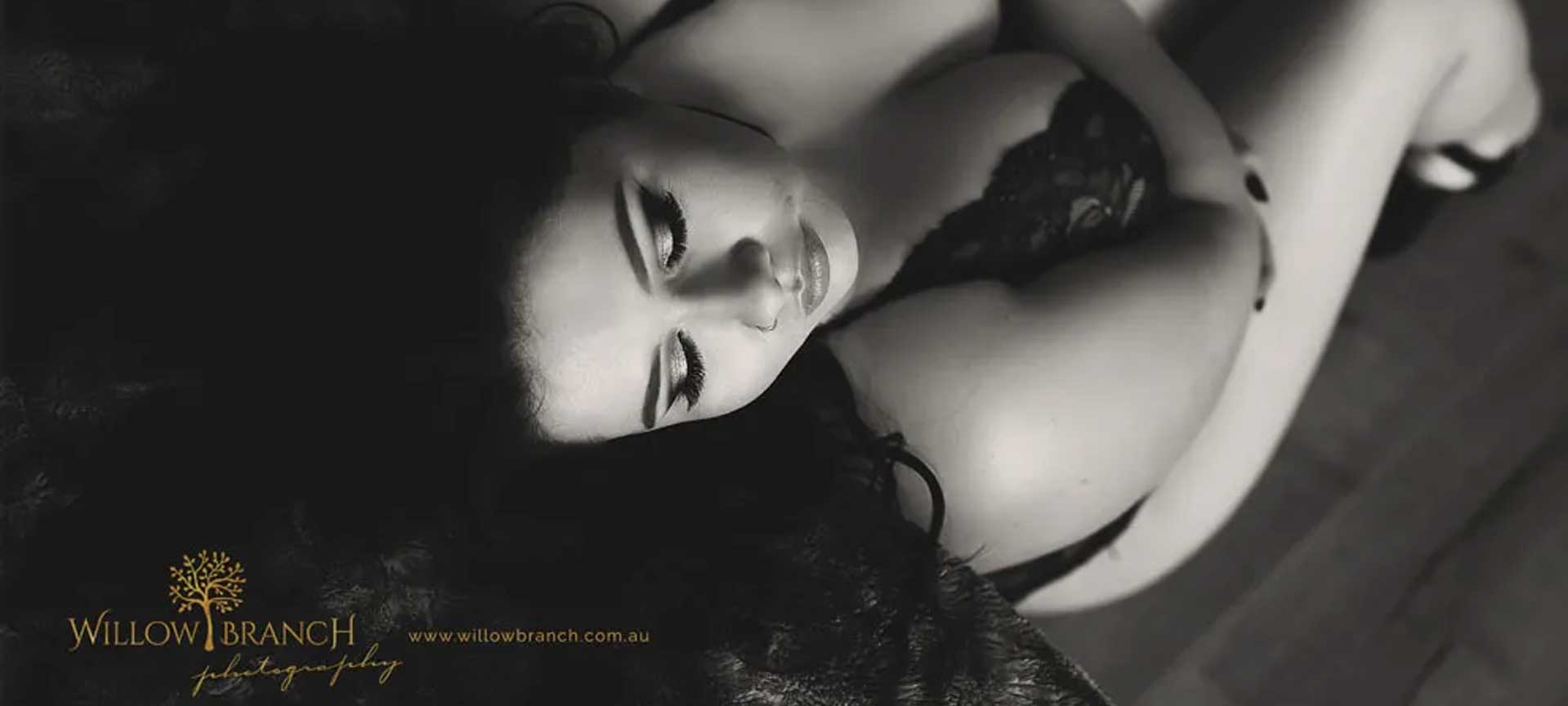 Black and White Boudoir Photography