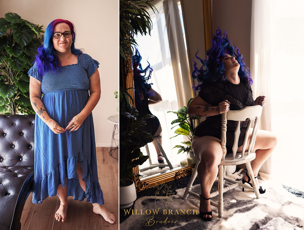 Plus Size Boudoir Session