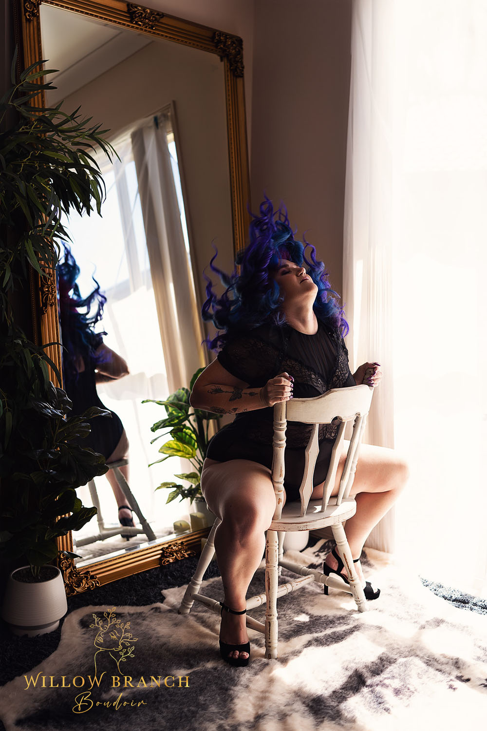 Plus Size Boudoir Session