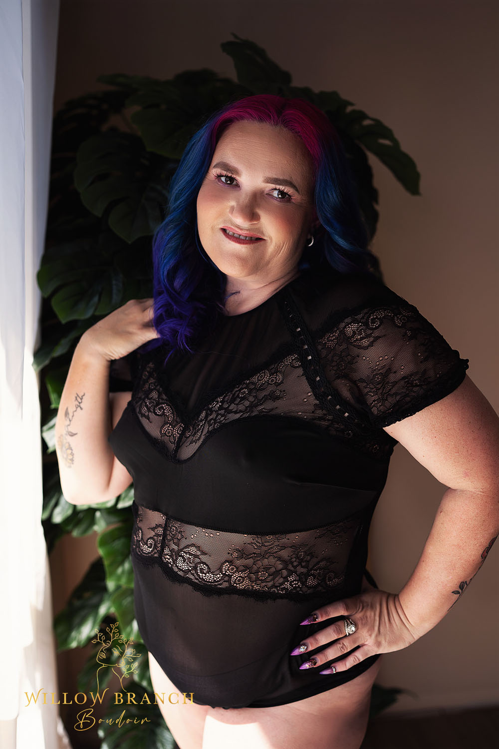 Plus Size Boudoir Session