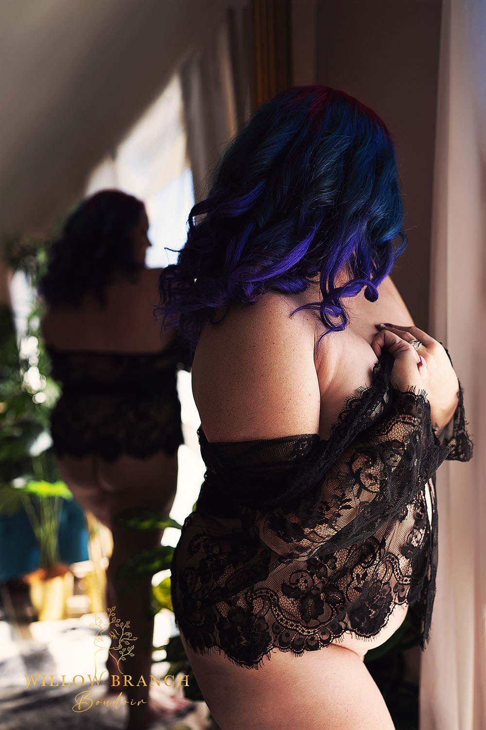 Plus Size Boudoir Session